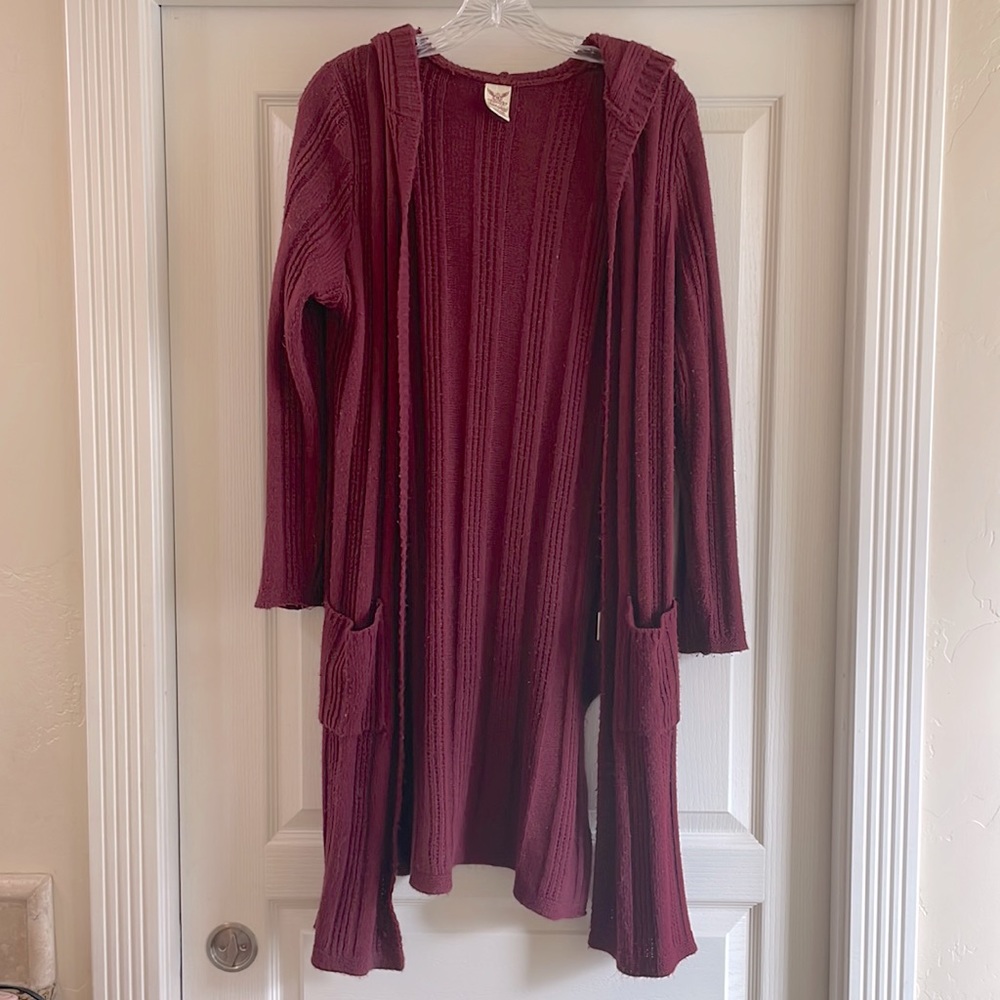 The most cozy knit cardigan